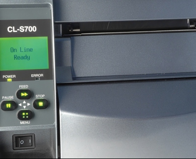 CITIZEN CL-S700 - ovládací panel tiskárny