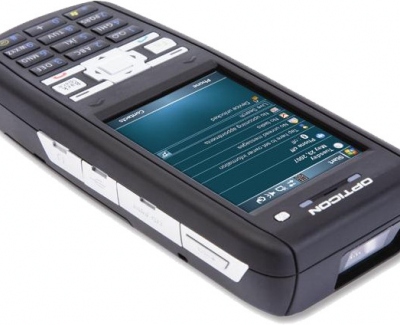 OPTICON H19 mobilní telefon se snímačem čárových kódů - vrchní strana